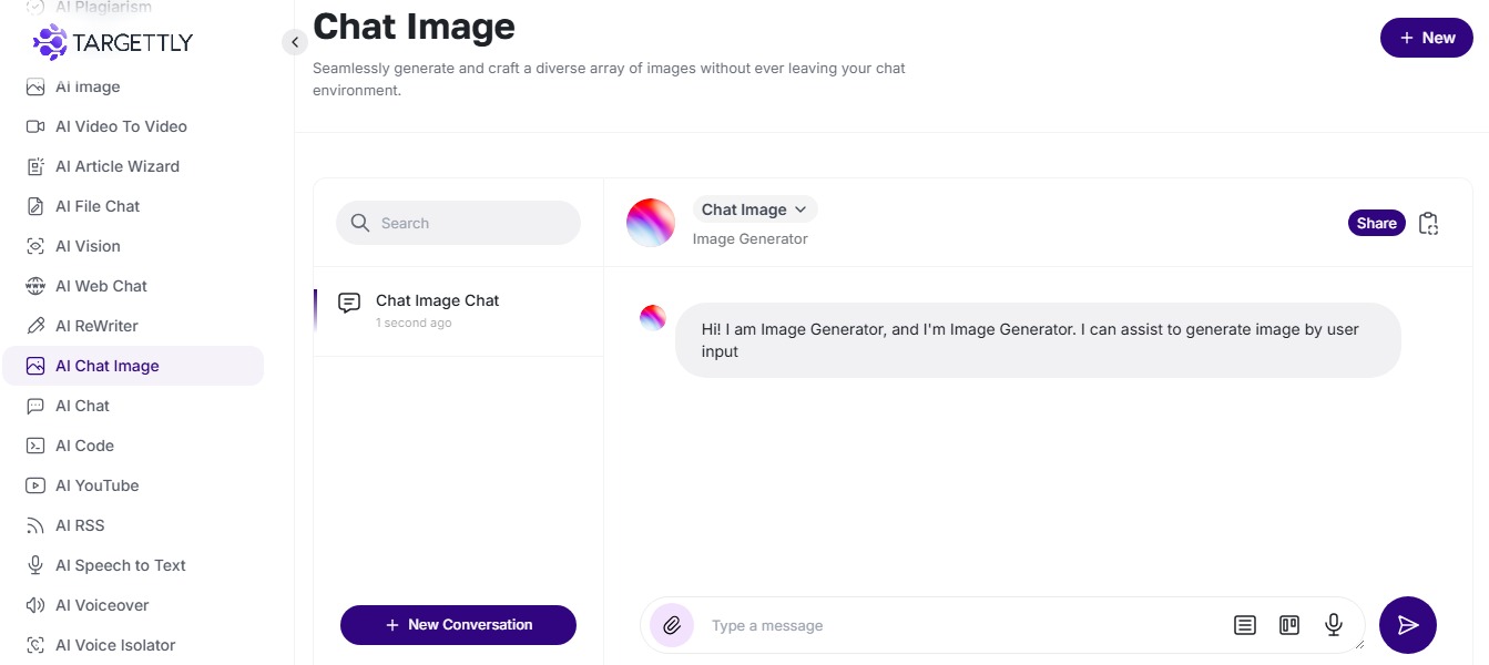 AI Chat Image – توليد الصور عبر المحادثة